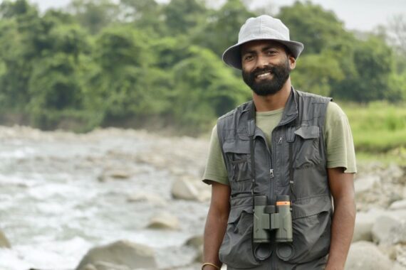 Assam Bird Coordinator Jaydev Mandal