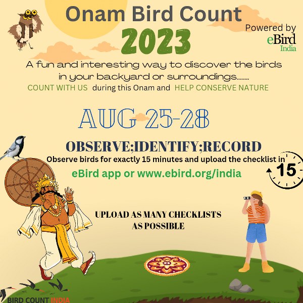 Onam Bird Count 2023