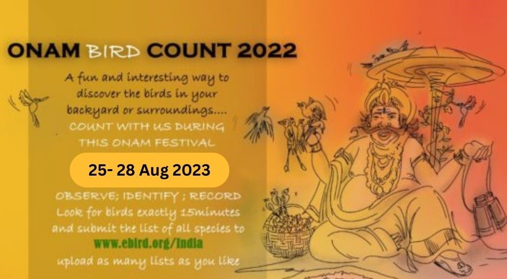 Onam Bird Count - Bird Count India