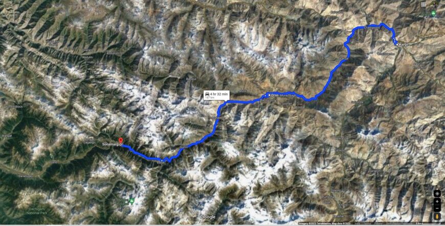 Kargil–Dras–Sonamarg Route
