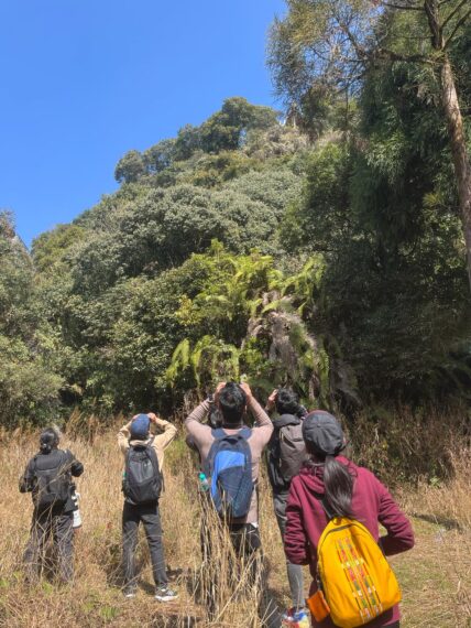 Birdwalk at Mawkdok, East Khasi Hills, Meghalaya. Photo Credit: Duwaki Rangad