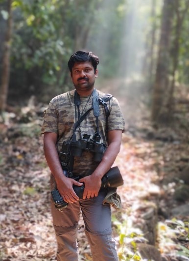 Profile photograph of Rathish R.L- birdwatcher from Wayanad Kerala