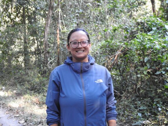 Profile Photograph of Karishma Pradhan who works at NCF for Hornrbill Conservation. 