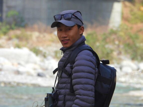 Profile photograph of Dorjee Bachung from West Kaemeng district of Arunachal Pradesh