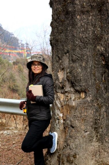 Profile Photograph of Sunita Khatiwara working in Sikkim Landscape