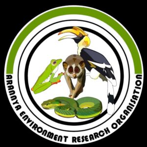 Logo of a birding group in Goa called Arannya Environment Research Organisation (AERO)